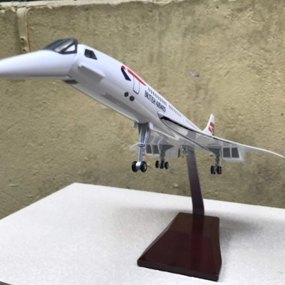 Mô hình máy bay Concorde British Airways tỷ lệ 1:125