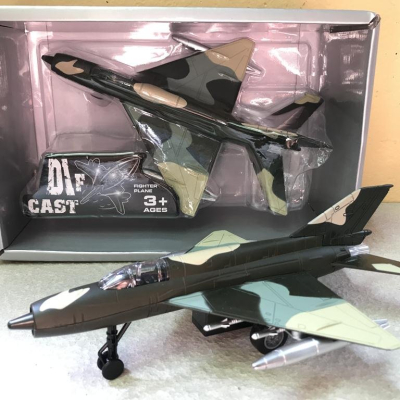 Mô hình Máy bay đồ chơi MIG-21 kim loại &ABS