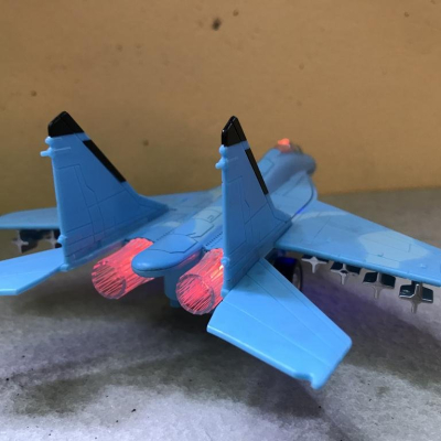 Mô hình Máy bay đồ chơi MIG-29 kim loại &ABS