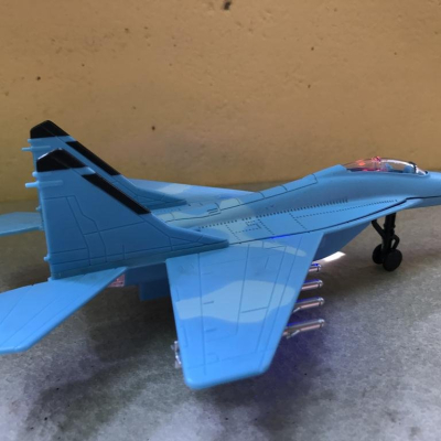 Mô hình Máy bay đồ chơi MIG-29 kim loại &ABS