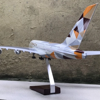 Mô hình máy bay ETIHAD A380 tỷ lệ 1:130