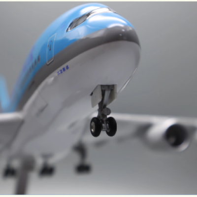Mô hình máy bay KOREAN AirBUS A380  tỷ lệ 1:130