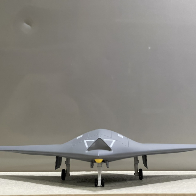 ​Mô hình Máy bay tàng hình UAV không người lái chiến đấu Hongdu GJ-11 tỷ lệ 1:48