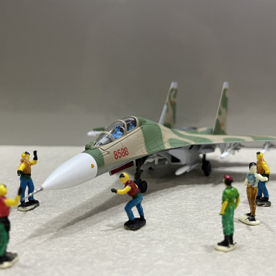 ​Mô hình trưng bày Sukhoi SU-30 Mk2 Việt Nam tỷ lệ 1:100 kim loại