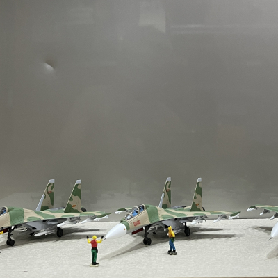 ​Mô hình trưng bày Sukhoi SU-30 Mk2 Việt Nam tỷ lệ 1:100 kim loại
