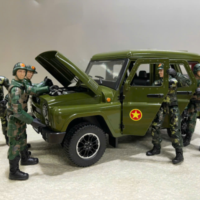 ​Nhân vật Người lính tỷ lệ 1/18 - set 3 con