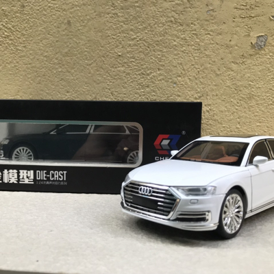 Mô hình ô tô xe Audi A8 2024 tỷ lệ 1:24