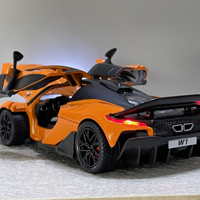 ​Mô hình trang trí xe Mclaren W1 tỷ lệ 1:24