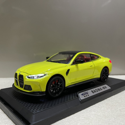 ​Mô hình xe 2 cửa BMW G82 tỷ lệ 1:24 kim loại 20CM