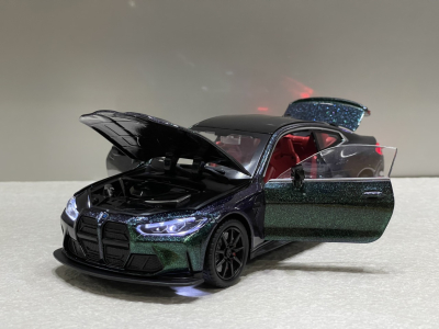 ​Mô hình xe 2 cửa BMW G82 tỷ lệ 1:24 kim loại 20CM