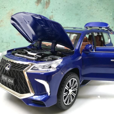 Mô hình xe Ô TÔ LEXUS LX570 2020 tỷ lệ 1:24