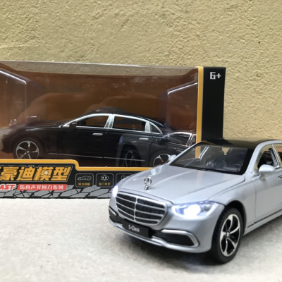Mô hình xe ô tô Mercedes-Benz S400 2022 tỷ lệ 1:24