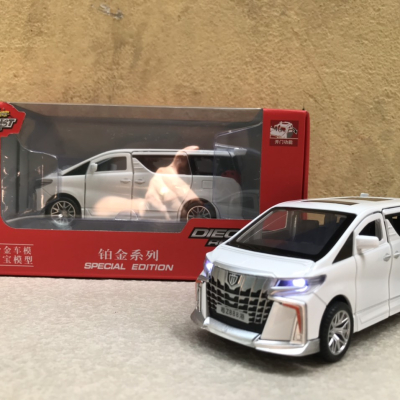 Mô hình xe ô tô TOYOTA Alphard 2023 tỷ lệ 1:32