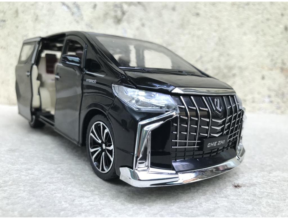Mô hình xe ô tô Toyota Alphard Hybrid E-Four 2021 tỷ lệ 1:24 Mô hình xe ô tô Toyota Alphard Hybrid E-Four 2021 tỷ lệ 1:24