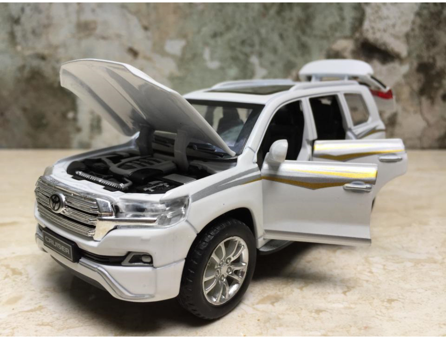 Mô hình xe Ô TÔ TOYOTA Land Cruiser 2018 tỷ lệ 1:32 Mô hình xe Ô TÔ TOYOTA Land Cruiser 2018 tỷ lệ 1:32
