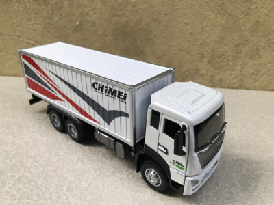 Mô hình xe Tải thùng Container tỷ lệ 1:32