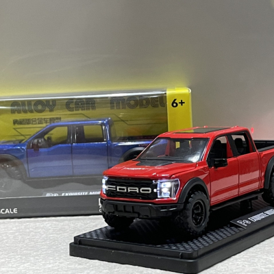 ​Mô hình xe bán tải FORD Ranger Raptor F-150 tỷ lệ 1:32