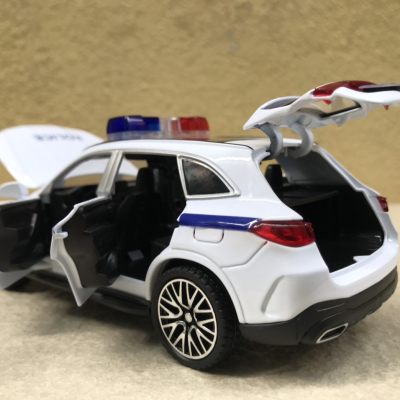 Mô hình xe Mercedes GLC Police CSGT  tỷ lệ 1:32