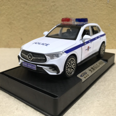 Mô hình xe Mercedes GLC Police CSGT  tỷ lệ 1:32