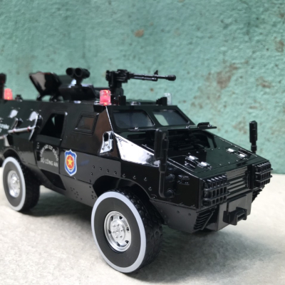 Mô hình xe Police Cảnh sát cơ động tỷ lệ 1:24