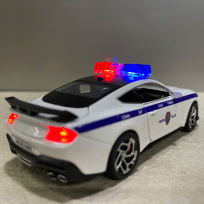 ​Mô hình xe Police Ford Mustang  CSGT 2026 tỷ lệ 1:32