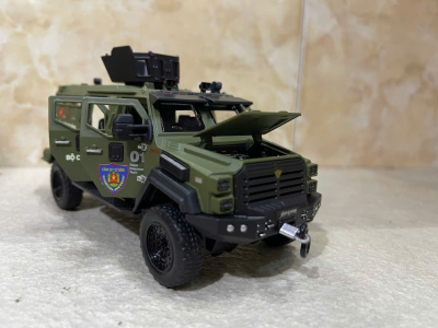 ​Mô hình xe Police Tiger Sabretooth CSCĐ  tỷ lệ 1:32