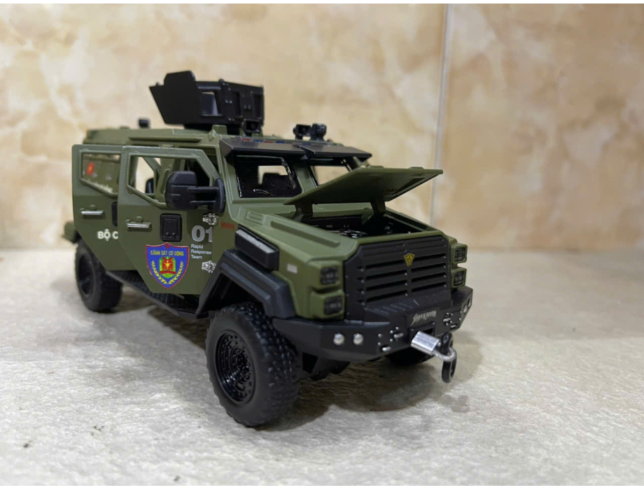 Mô hình xe Police Tiger Sabretooth CSCĐ tỷ lệ 1:32 Mô hình xe Police Tiger Sabretooth CSCĐ tỷ lệ 1:32