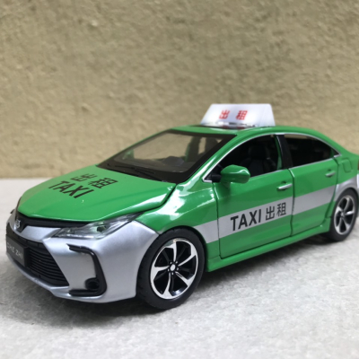 Mô hình xe ô tô Taxi TOYOTA Corolla 2021 tỷ lệ 1:32