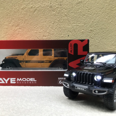 Mô hình xe JEEP RUBICON Wrangler 4X4  tỷ lệ 1:24