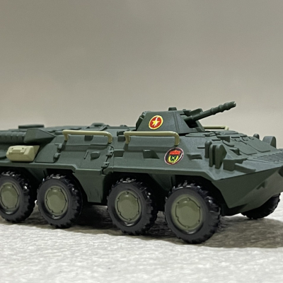 ​Mô hình quân sự xe Bọc thép PTR-80 tỷ lệ 1:72 đã sơn hoàn thành