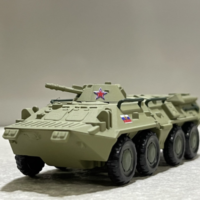 ​Mô hình quân sự xe Bọc thép PTR-80 tỷ lệ 1:72 đã sơn hoàn thành