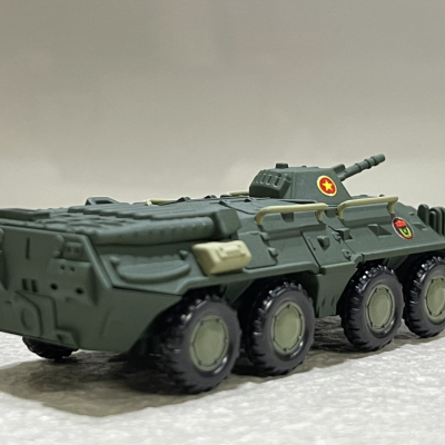 ​Mô hình quân sự xe Bọc thép PTR-80 tỷ lệ 1:72 đã sơn hoàn thành