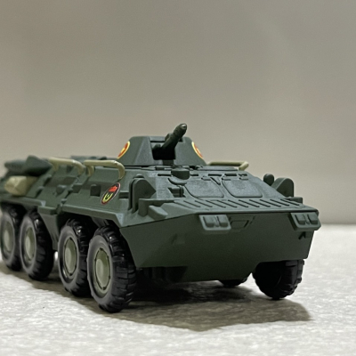​Mô hình quân sự xe Bọc thép PTR-80 tỷ lệ 1:72 đã sơn hoàn thành