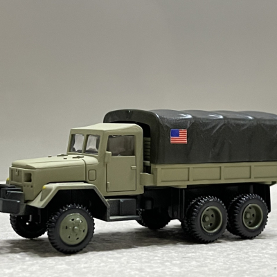​Mô hình quân sự xe Tải M35 Nhựa - Sơn Camo tỷ lệ  1:72