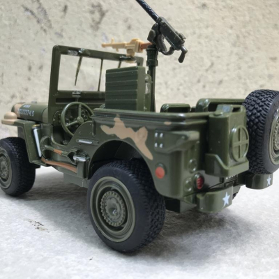 Mô hình xe Jeep Willy 1947 tỷ lệ 1:32