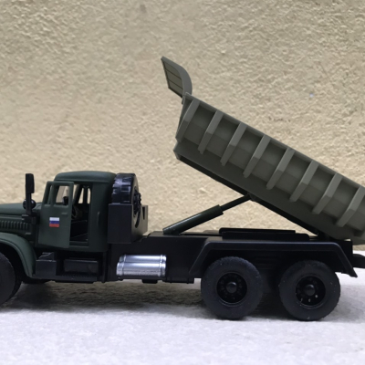 Mô hình xe Quân đội Gaz 3308 tải ben tỷ lệ 1:36