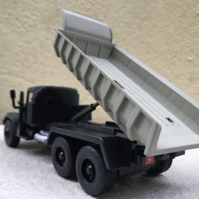 Mô hình xe Quân đội Gaz 3308 tải ben tỷ lệ 1:36