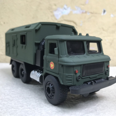 Mô hình xe Quân sự QĐND-VN Gaz 66 RADA tỷ lệ 1:36
