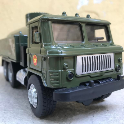 Mô hình xe Quân sự QĐND-VN Gaz 66 Xăng dầu tỷ lệ 1:36