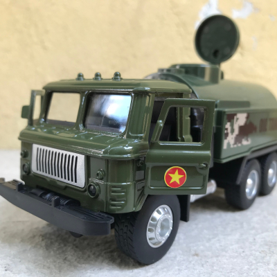 Mô hình xe Quân sự QĐND-VN Gaz 66 Xăng dầu tỷ lệ 1:36