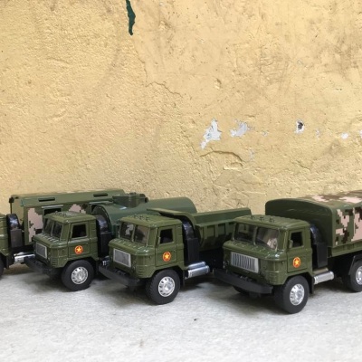 Mô hình xe Quân sự QĐND-VN Gaz 66 Xăng dầu tỷ lệ 1:36