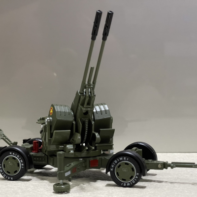 Mô hình xe quân sự Pháo phòng không ZU-23mm tỷ lệ 1:32