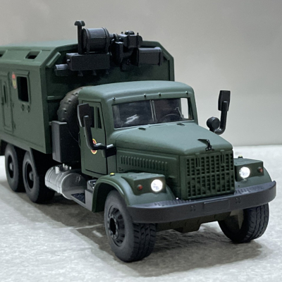 Mô hình xe Quân sự QĐND-VN Ural RADA  tỷ lệ 1:36