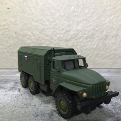 Mô hình xe quân sự Ural 4320 rada tỷ lệ 1:72