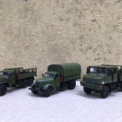 Mô hình Xe tải quân sự MV3 tỷ lệ 1:64