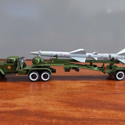 ​Mô hình Quân sự Tên lữa SA-75Đ SAM-2 (Việt Nam-1965)  tỷ lệ 1:64 