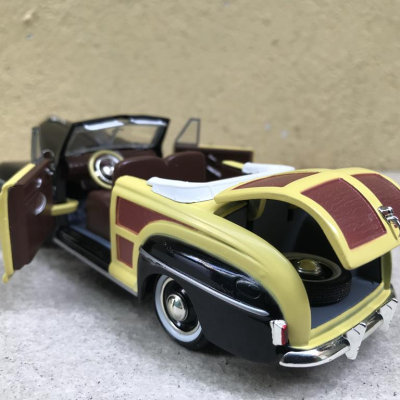 Mô hình xe cổ Chevy Bel Air 1955 tỷ lệ 1:32