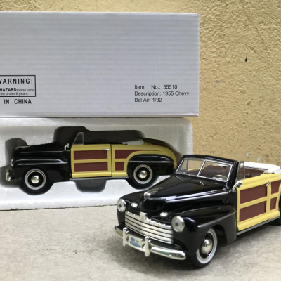 Mô hình xe cổ Chevy Bel Air 1955 tỷ lệ 1:32