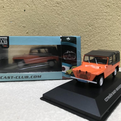 Mô hình xe cổ Citroen BABY BROUSSE 1971 tỷ lệ 1:43
