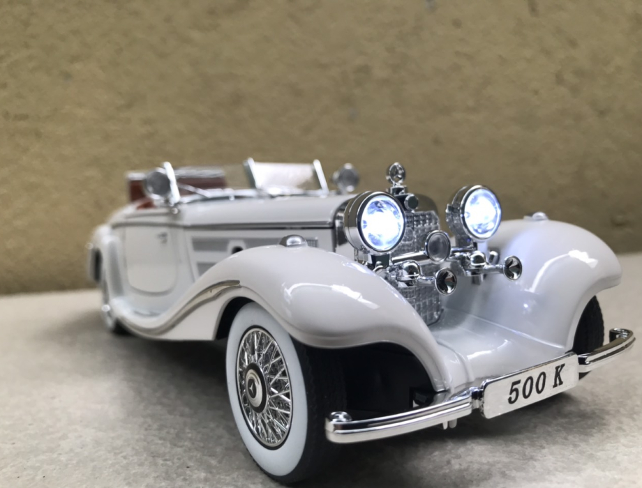 Mô hình xe cổ Mercedes K500 tỷ lệ 1:24 Mô hình xe cổ Mercedes K500 tỷ lệ 1:24